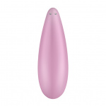 Masażer łechtaczki zdalnie sterowany - Satisfyer Curvy 3+ Pink  