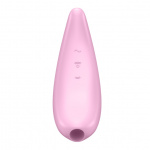 Masażer łechtaczki zdalnie sterowany - Satisfyer Curvy 3+ Pink  