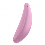 Masażer łechtaczki zdalnie sterowany - Satisfyer Curvy 3+ Pink  