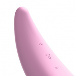 Masażer łechtaczki zdalnie sterowany - Satisfyer Curvy 3+ Pink  