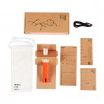 Masażer łechtaczkowy - Love Not War Laska Pomarańczowy