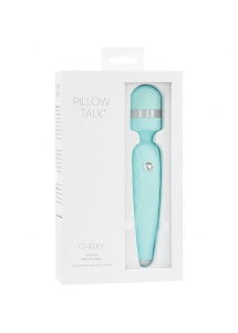 Masażer - Pillow Talk Cheeky Wand Massager  Zielony