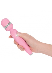 Masażer - Pillow Talk Cheeky Wand Massager  Różowy