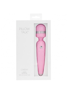 Masażer - Pillow Talk Cheeky Wand Massager  Różowy