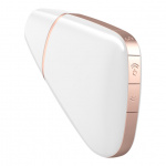 Masażer powietrzny sterowany aplikacją - Satisfyer Love Triangle Biały