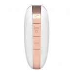 Masażer powietrzny sterowany aplikacją - Satisfyer Love Triangle Biały