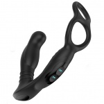Masażer prostaty z pierścieniem na penisa i jądra - Nexus Simul8 Vibrating Dual Motor Anal Cock and Ball Toy  