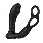 Masażer prostaty z pierścieniem na penisa i jądra - Nexus Simul8 Stroker Edition Vibrating Dual Motor Anal Cock and Ball Toy