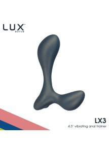 Masażer prostaty z pilotem - Lux Active LX3 Vibrating Anal Trainer  