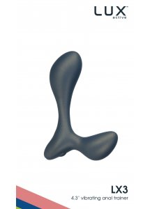 Masażer prostaty z pilotem - Lux Active LX3 Vibrating Anal Trainer  