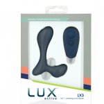 Masażer prostaty z pilotem - Lux Active LX3 Vibrating Anal Trainer  