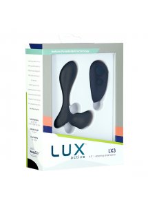 Masażer prostaty z pilotem - Lux Active LX3 Vibrating Anal Trainer  