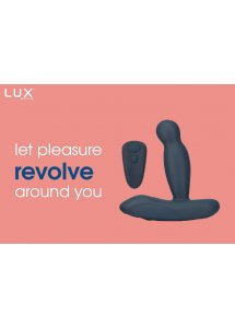 Masażer prostaty z rotacją główki i wibracjami - Lux Active Revolve Rotating and Vibrating Massager  