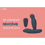 Masażer prostaty z rotacją główki i wibracjami - Lux Active Revolve Rotating and Vibrating Massager  