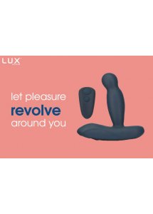 Masażer prostaty z rotacją główki i wibracjami - Lux Active Revolve Rotating and Vibrating Massager  