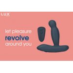 Masażer prostaty z rotacją główki i wibracjami - Lux Active Revolve Rotating and Vibrating Massager  