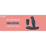 Masażer prostaty z rotacją główki i wibracjami - Lux Active Revolve Rotating and Vibrating Massager  