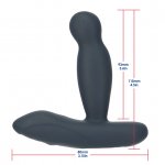 Masażer prostaty z rotacją główki i wibracjami - Lux Active Revolve Rotating and Vibrating Massager  
