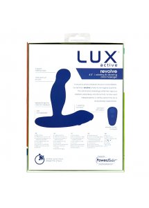 Masażer prostaty z rotacją główki i wibracjami - Lux Active Revolve Rotating and Vibrating Massager  