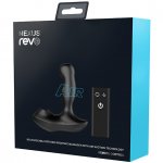 Masażer prostaty ze stymulatorem powietrznym - Nexus Revo Air Remote Control Rotating Prostate Massager with Suction  