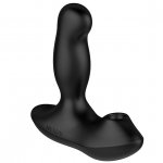 Masażer prostaty ze stymulatorem powietrznym - Nexus Revo Air Remote Control Rotating Prostate Massager with Suction  