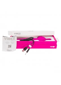 Masażer różdżka do łechtaczki - PalmPower Vibez Waterproof Rabbit Wand  