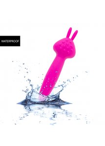 Masażer różdżka do łechtaczki - PalmPower Vibez Waterproof Rabbit Wand  