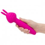 Masażer różdżka do łechtaczki - PalmPower Vibez Waterproof Rabbit Wand  