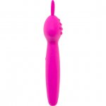 Masażer różdżka do łechtaczki - PalmPower Vibez Waterproof Rabbit Wand  