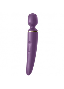 Masażer z główką typu różdżka ładowany - Satisfyer Women Wand   Fioletowy