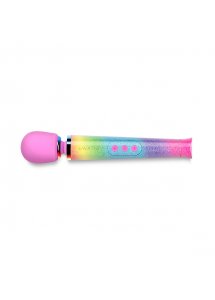 Masażer różdżka tęczowy - Le Wand Rainbow Ombre Petite Massager