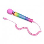 Masażer różdżka tęczowy - Le Wand Rainbow Ombre Petite Massager