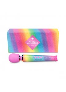 Masażer różdżka tęczowy - Le Wand Rainbow Ombre Petite Massager