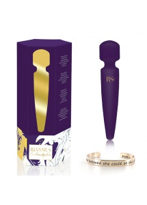Masażer - RS Essentials Bella Mini Body Wand Fioletowy
