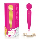 Masażer - RS Essentials Bella Mini Body Wand Różowy