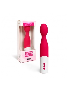 Masażer wibrator - Tickler Vibes Rosy Toyfriend Flexible Wand 