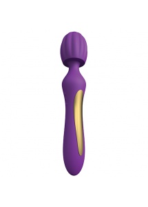 Masażer z nasadkami - Kama Sutra Rhythm Bhangra Full Body Massager  Fioletowy