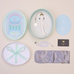 Masażer ze stymulatorem łechtaczki - Zalo Ichigo Rabbit Vibrator  Biały