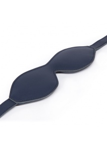 Maska skórzana - Fifty Shades of Grey Darker Limited Collection Blindfold 