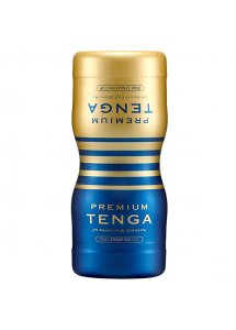 Masturbator dwa otwory Tenga nowa wersja - Tenga Premium Dual Sensation Cup  