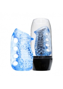 Masturbator - Fleshlight Fleshskins Grip Blue Ice  