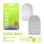 Masturbator kieszonkowy podręczny - Tenga Pocket Stroker Click Ball
