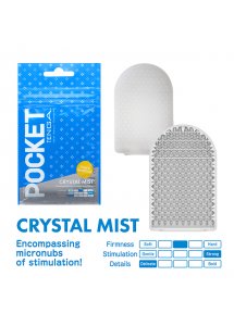 Masturbator kieszonkowy podręczny - Tenga Pocket Stroker Crystal Mist