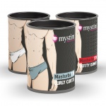 Masturbator męska pupa w puszce - Mystim MasturbaTIN Curly Curtis Waves