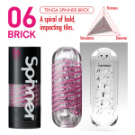 Masturbator obrotowy - Tenga Spinner Masturbator Brick