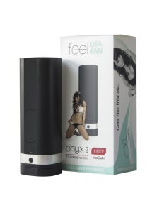 Masturbator teledildoniczny CYBERSEKS VR - Kiiroo Onyx 2 Teledildonic Masturbator Lisa Ann