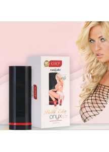 Masturbator teledildoniczny - Kiiroo Onyx Teledildonic Masturbator cyberseks Bobbi Eden