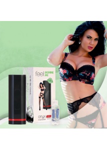 Masturbator teledildoniczny - Kiiroo Onyx Teledildonic Masturbator cyberseks Jasmin Jae