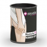 Masturbator wagina w puszce - Mystim MasturbaTIN Ribbed Rita Lemalla