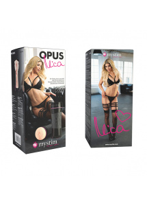 Masturbator z elektrostymulacją - Mystim Opus Mica Micaela Schaefer Masturbator
